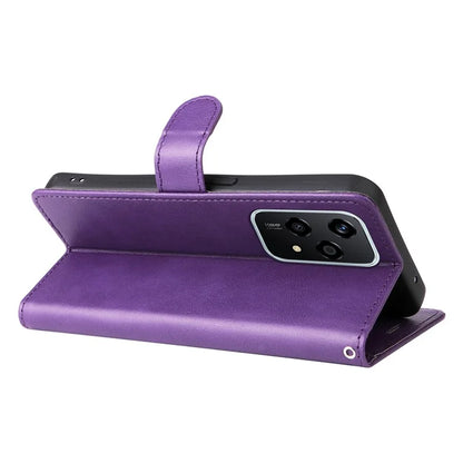 KT Leather Series-2 for Honor 200 Lite Case Folio Shockproof Solid Color Phone Cover