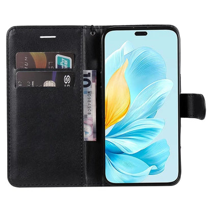 KT Leather Series-2 for Honor 200 Lite Case Folio Shockproof Solid Color Phone Cover