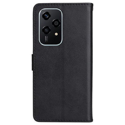 KT Leather Series-2 for Honor 200 Lite Case Folio Shockproof Solid Color Phone Cover