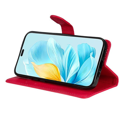 KT Leather Series-2 for Honor 200 Lite Case Folio Shockproof Solid Color Phone Cover