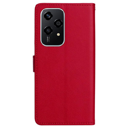 KT Leather Series-2 for Honor 200 Lite Case Folio Shockproof Solid Color Phone Cover