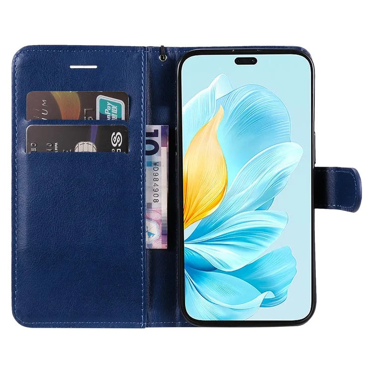 KT Leather Series-2 for Honor 200 Lite Case Folio Shockproof Solid Color Phone Cover