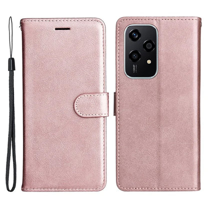 KT Leather Series-2 for Honor 200 Lite Case Folio Shockproof Solid Color Phone Cover