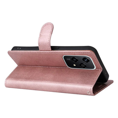 KT Leather Series-2 for Honor 200 Lite Case Folio Shockproof Solid Color Phone Cover