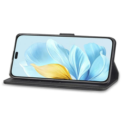 LC.IMEEKE For Honor 200 Lite Case Calf Texture Magnetic Clasp Stand Phone Cover