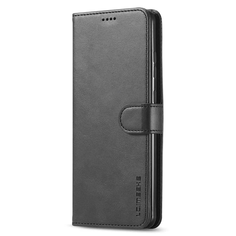 LC.IMEEKE For Honor 200 Lite Case Calf Texture Magnetic Clasp Stand Phone Cover