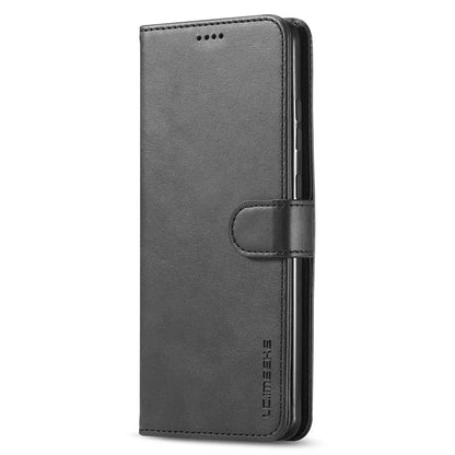 LC.IMEEKE For Honor 200 Lite Case Calf Texture Magnetic Clasp Stand Phone Cover