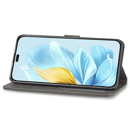 LC.IMEEKE For Honor 200 Lite Case Calf Texture Magnetic Clasp Stand Phone Cover