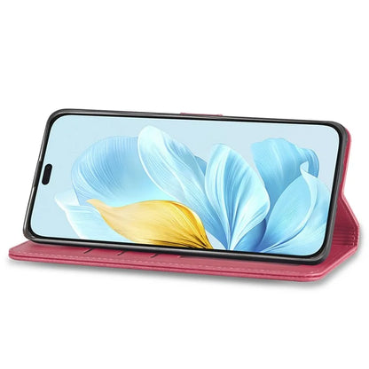 LC.IMEEKE For Honor 200 Lite Case Calf Texture Magnetic Clasp Stand Phone Cover