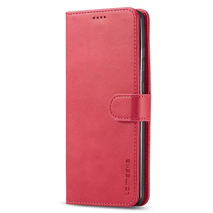 LC.IMEEKE For Honor 200 Lite Case Calf Texture Magnetic Clasp Stand Phone Cover