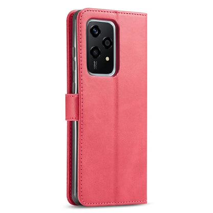 LC.IMEEKE For Honor 200 Lite Case Calf Texture Magnetic Clasp Stand Phone Cover