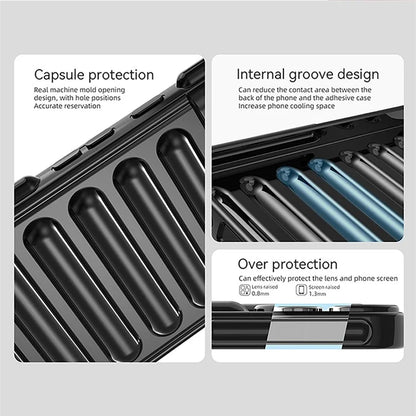 Capsule Series for Samsung Galaxy S24+ Protective Case Ribbed Soft TPU Phone Cover