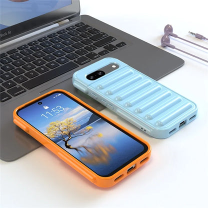 Capsule Series for Google Pixel 8a Case Ribbed Back Design TPU Phone Cover