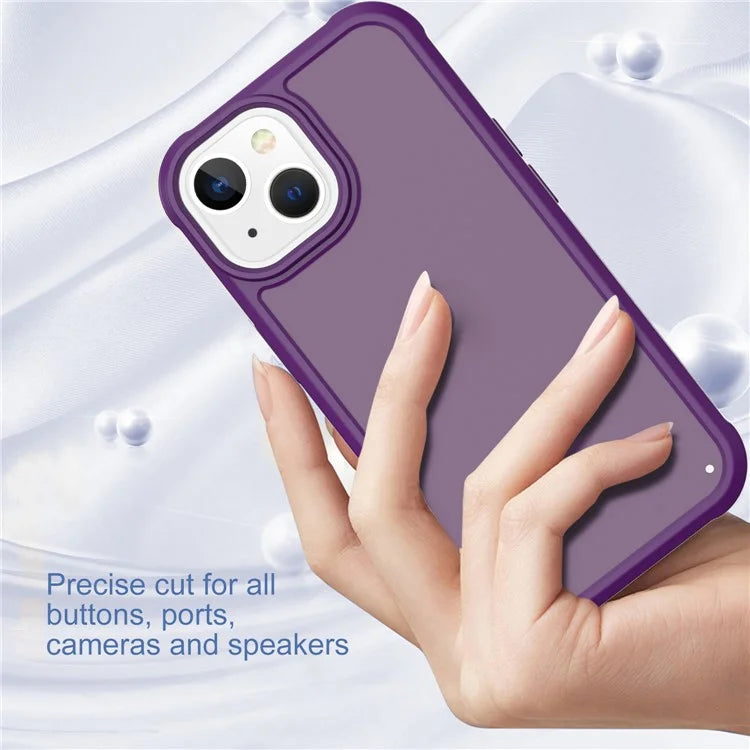 GW20 For iPhone 14 Plus Case TPU+PC Skin-Friendly Touch Matte Phone Cover