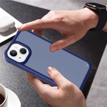 GW20 For iPhone 14 Plus Case TPU+PC Skin-Friendly Touch Matte Phone Cover