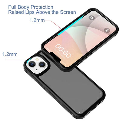 GW20 For iPhone 14 Plus Case TPU+PC Skin-Friendly Touch Matte Phone Cover