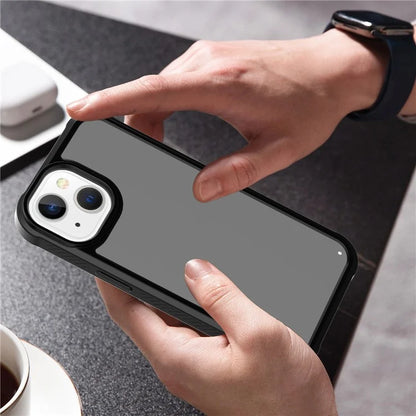 GW20 For iPhone 14 Plus Case TPU+PC Skin-Friendly Touch Matte Phone Cover