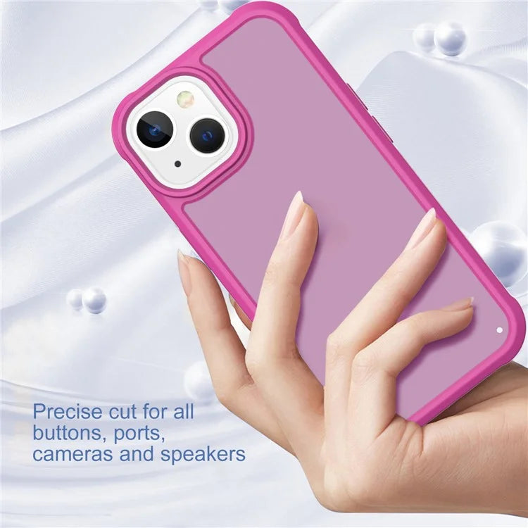 GW20 For iPhone 14 Plus Case TPU+PC Skin-Friendly Touch Matte Phone Cover