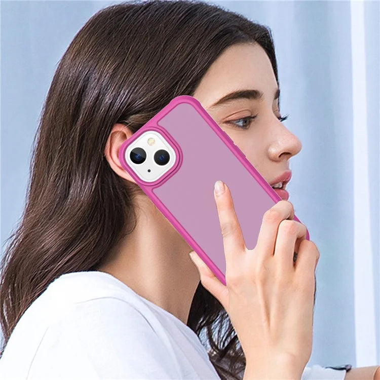 GW20 For iPhone 14 Plus Case TPU+PC Skin-Friendly Touch Matte Phone Cover