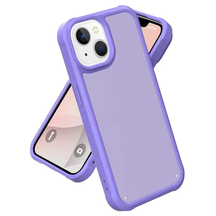 GW20 For iPhone 14 Plus Case TPU+PC Skin-Friendly Touch Matte Phone Cover