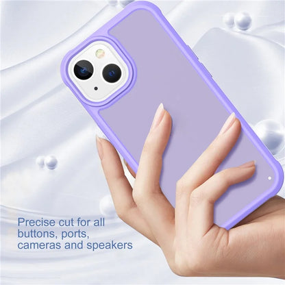 GW20 For iPhone 14 Plus Case TPU+PC Skin-Friendly Touch Matte Phone Cover