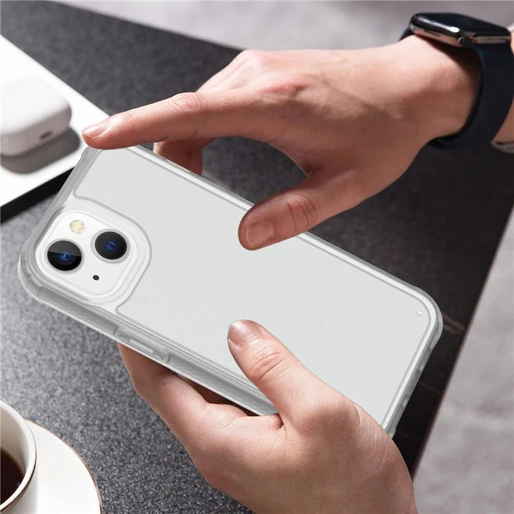 GW20 For iPhone 14 Plus Case TPU+PC Skin-Friendly Touch Matte Phone Cover