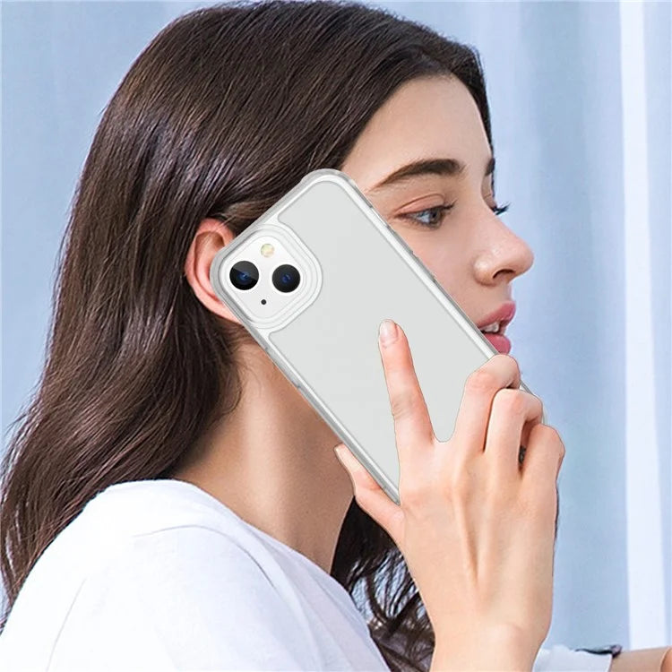 GW20 For iPhone 14 Plus Case TPU+PC Skin-Friendly Touch Matte Phone Cover