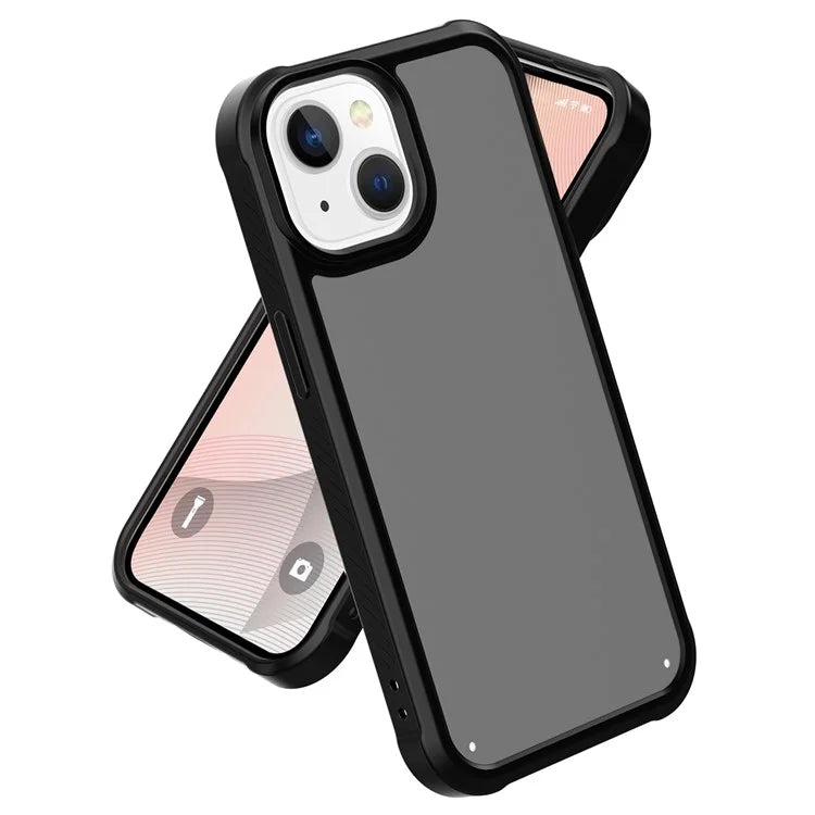 GW20 For iPhone 15 Plus Case TPU+PC Phone Cover Matte Finish Non-Slip