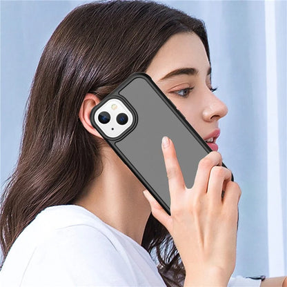 GW20 For iPhone 15 Plus Case TPU+PC Phone Cover Matte Finish Non-Slip