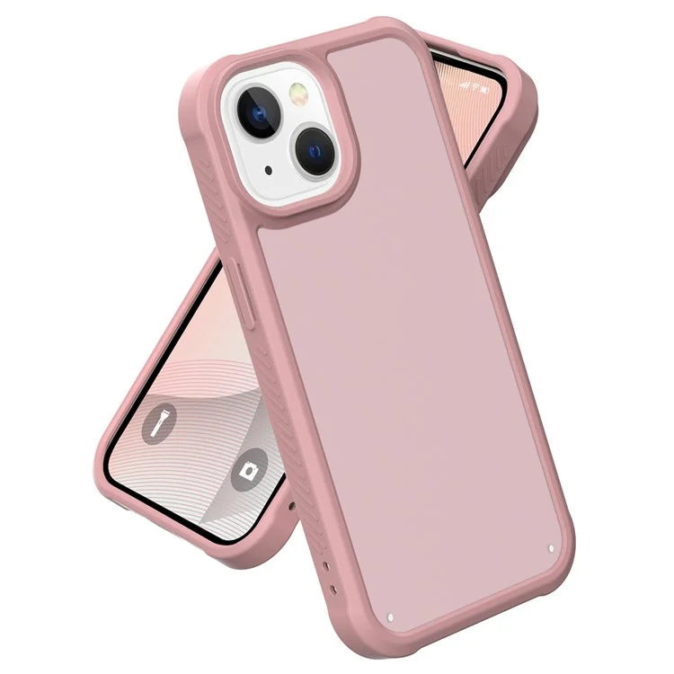 GW20 For iPhone 15 Plus Case TPU+PC Phone Cover Matte Finish Non-Slip