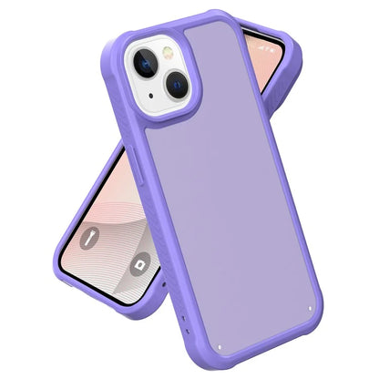 GW20 For iPhone 15 Plus Case TPU+PC Phone Cover Matte Finish Non-Slip