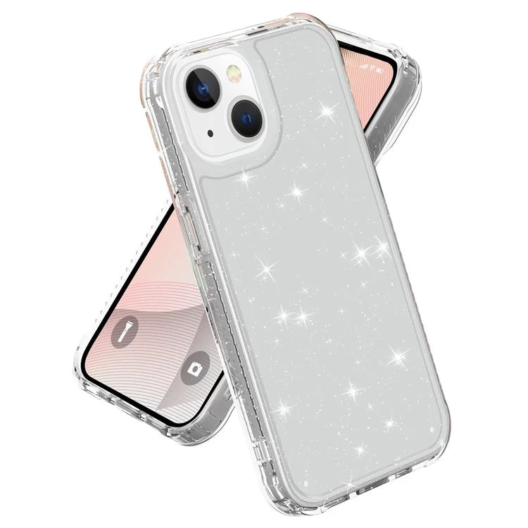 GW20 For iPhone 15 Plus Case TPU+PC Phone Cover Matte Finish Non-Slip