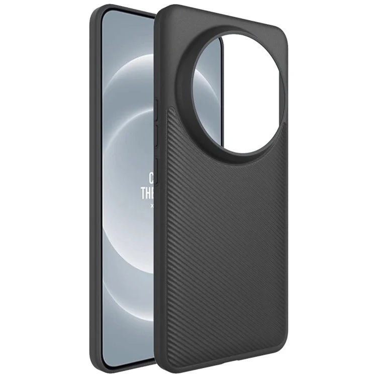 IMAK For Xiaomi 14 Ultra Phone Case 0.7mm Ultra Thin Ripple Texture PP Back Cover