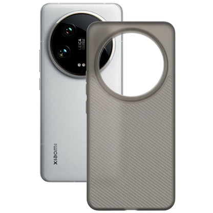 IMAK For Xiaomi 14 Ultra Phone Case 0.7mm Ultra Thin Ripple Texture PP Back Cover