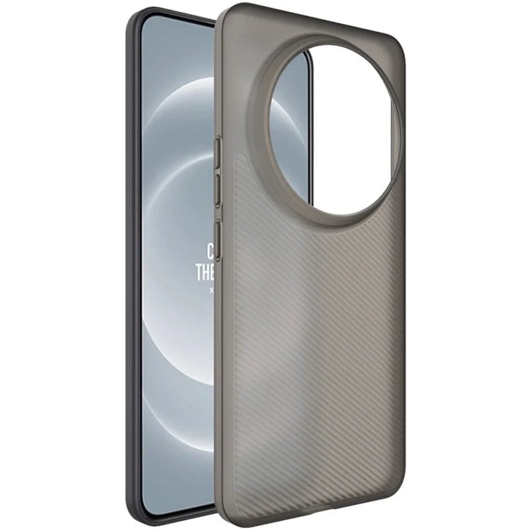 IMAK For Xiaomi 14 Ultra Phone Case 0.7mm Ultra Thin Ripple Texture PP Back Cover