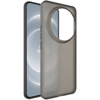 IMAK For Xiaomi 14 Ultra Phone Case 0.7mm Ultra Thin Ripple Texture PP Back Cover