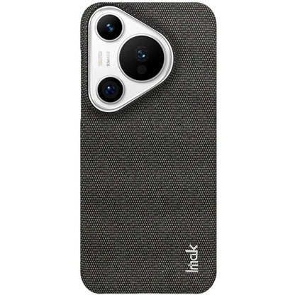 IMAK Ruiyi Series for Huawei Pura 70 Case Fabric Surface Leather Coated Hard PC Back Cover