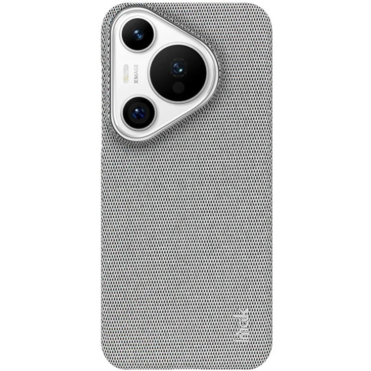 IMAK Ruiyi Series for Huawei Pura 70 Case Fabric Surface Leather Coated Hard PC Back Cover