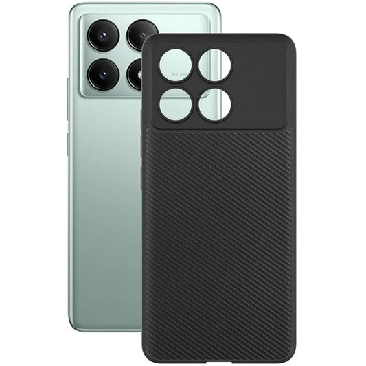 IMAK For Xiaomi Redmi K70E 5G / Poco X6 Pro 5G Case Ripple Texture PP Phone Cover 0.7mm Thick