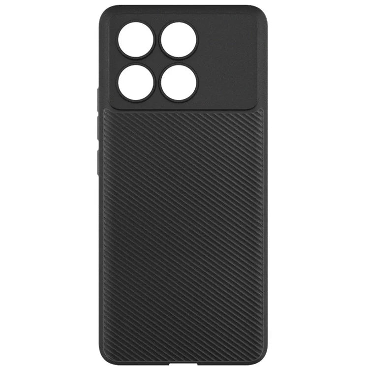 IMAK For Xiaomi Redmi K70E 5G / Poco X6 Pro 5G Case Ripple Texture PP Phone Cover 0.7mm Thick