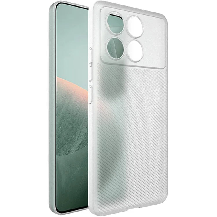 IMAK For Xiaomi Redmi K70E 5G / Poco X6 Pro 5G Case Ripple Texture PP Phone Cover 0.7mm Thick