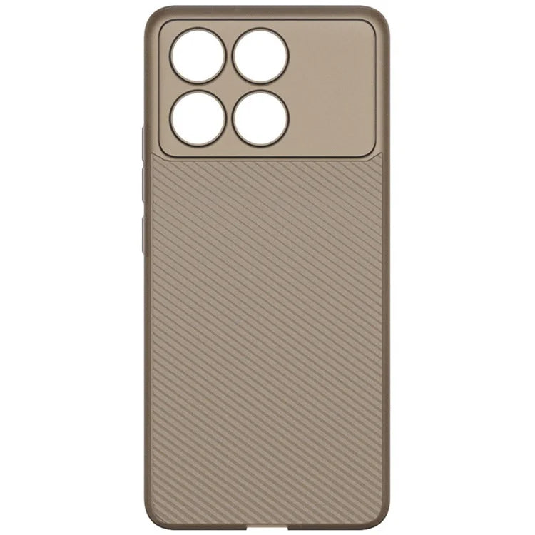 IMAK For Xiaomi Redmi K70E 5G / Poco X6 Pro 5G Case Ripple Texture PP Phone Cover 0.7mm Thick