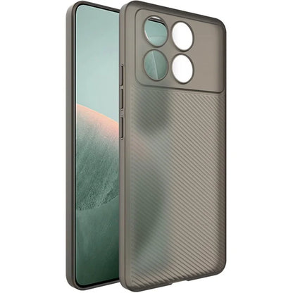 IMAK For Xiaomi Redmi K70E 5G / Poco X6 Pro 5G Case Ripple Texture PP Phone Cover 0.7mm Thick
