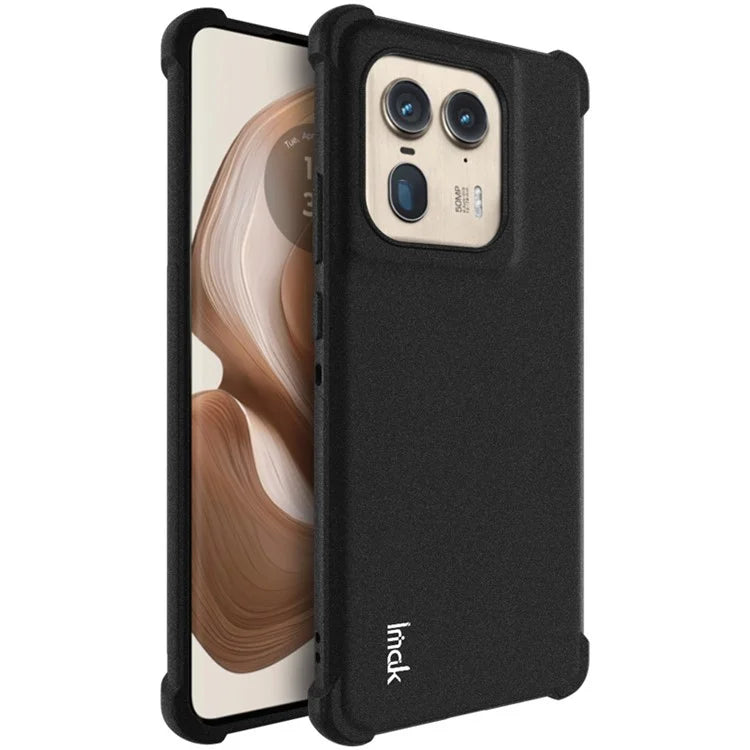 IMAK For Motorola Edge 50 Ultra 5G / Moto X50 Ultra 5G Case Matte TPU Reinforced Corners Phone Cover