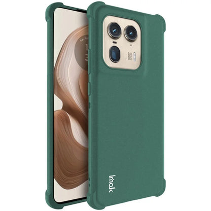 IMAK For Motorola Edge 50 Ultra 5G / Moto X50 Ultra 5G Case Matte TPU Reinforced Corners Phone Cover