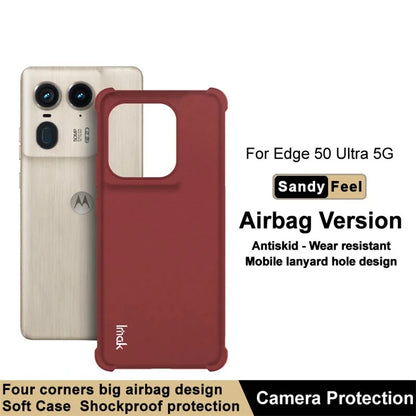 IMAK For Motorola Edge 50 Ultra 5G / Moto X50 Ultra 5G Case Matte TPU Reinforced Corners Phone Cover