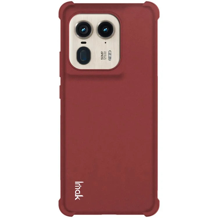 IMAK For Motorola Edge 50 Ultra 5G / Moto X50 Ultra 5G Case Matte TPU Reinforced Corners Phone Cover
