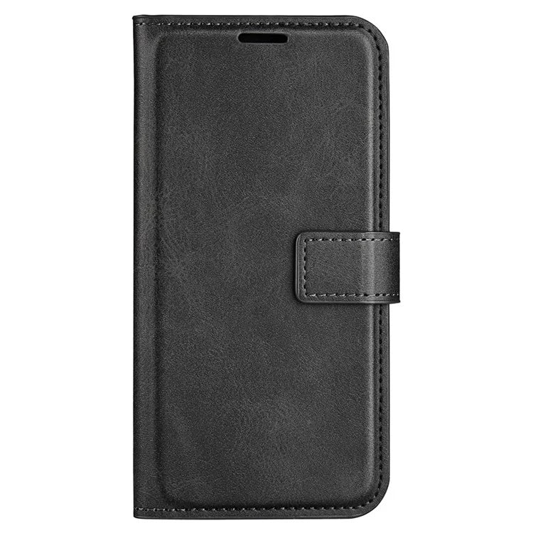For Motorola Moto G Play (2024) 4G Case Card Slots Calf Texture Leather Wallet Phone Cover