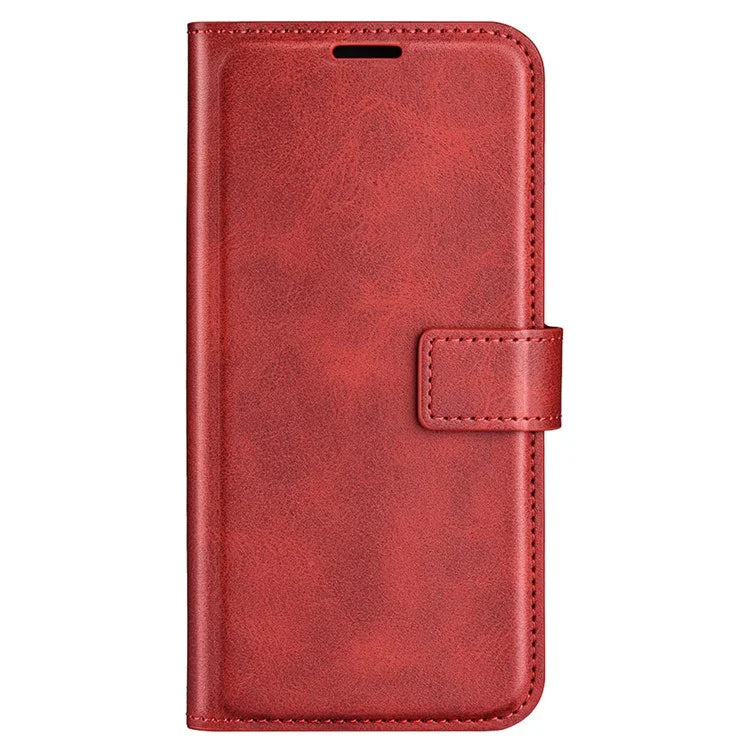 For Motorola Moto G Play (2024) 4G Case Card Slots Calf Texture Leather Wallet Phone Cover