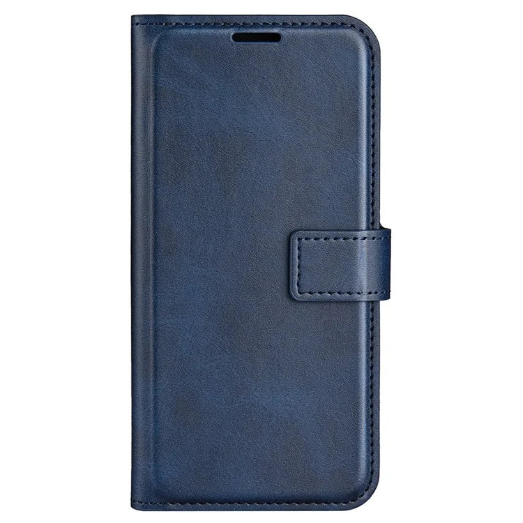 For Motorola Moto G Play (2024) 4G Case Card Slots Calf Texture Leather Wallet Phone Cover